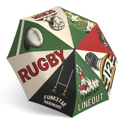 Funkstar Hardware Rugby compact umbrella