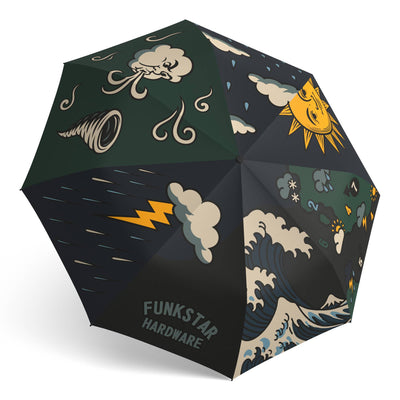 Funkstar Hardware Weathercast compact umbrella